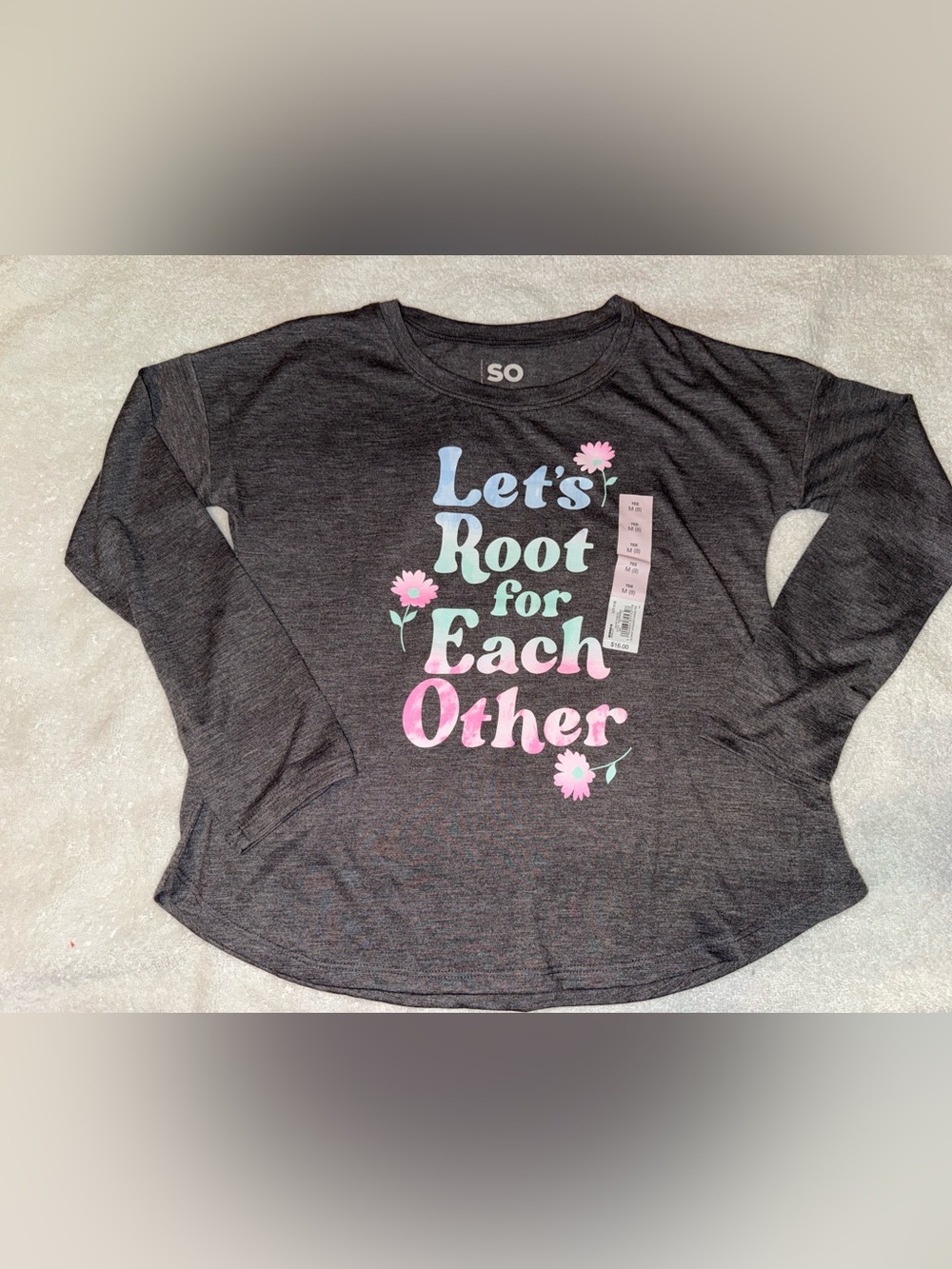 Girls long sleeve shirt